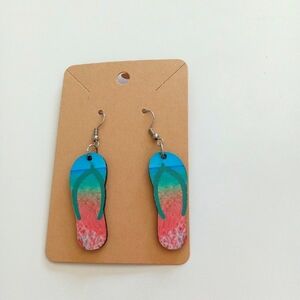 Colorful Flip-Flop Earrings